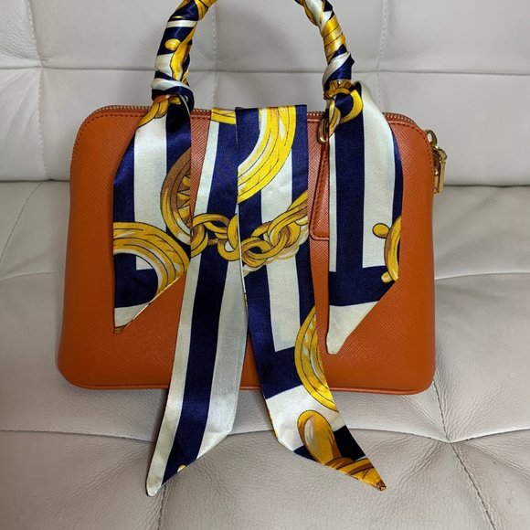 Pair of Scarf for bag handle or as a Hair Bandeau - Picture 2 of 2